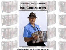 Tablet Screenshot of gruetzmacherconcertina.com